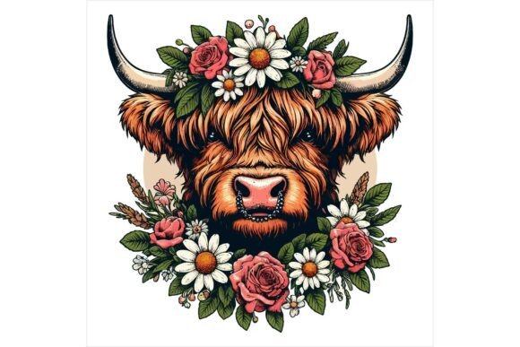 Download Freebie Farm Animal Clipart Floral Set - Art Collection