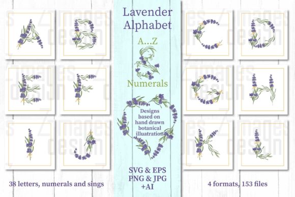 Download Lavender Alphabet Clipart - Art Collection