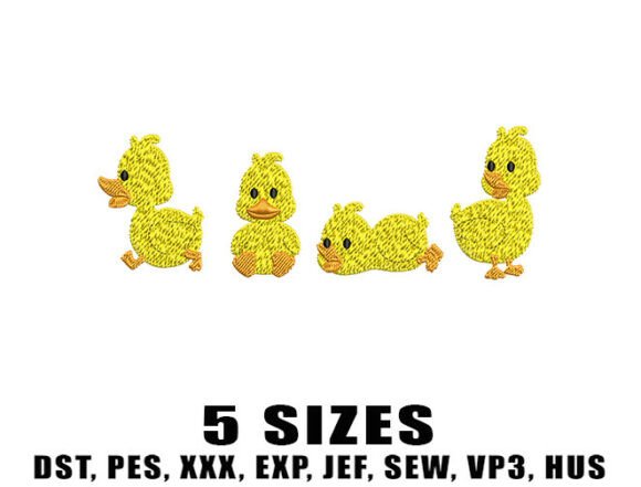 Download Rubber Ducky Embroidery Designs - Design Collection