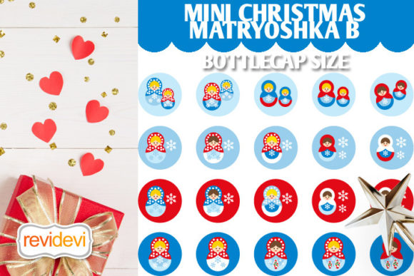 Download Printable Christmas Babushka - Table Collection