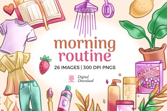 Download Morning Routine Clipart - Art Collection