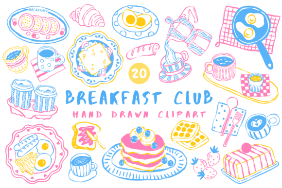 Download Breakfast Club PNG Clipart Bundle - Art Collection