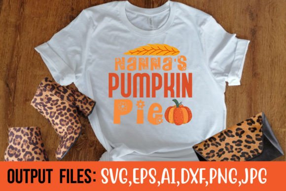 Download NANNA'S PUMPKIN PIE SVG DESIGN - Design Collection