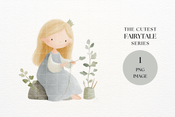 Download Fairytale Princess Sewing Clipart Art - Art Collection