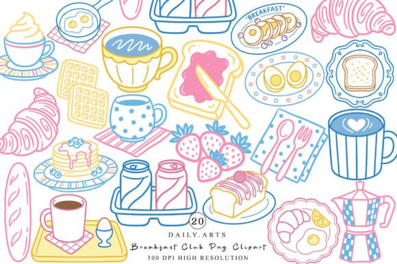 Download Breakfast Club PNG Clipart Bundle - Art Collection