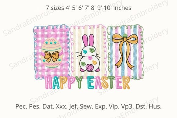 Download Coquette Easter Spring Embroidery Design - Design Collection
