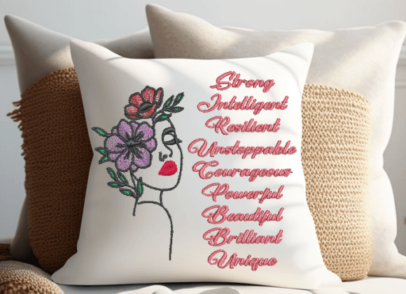 Download National Women's Embroidery Design - Design Collection