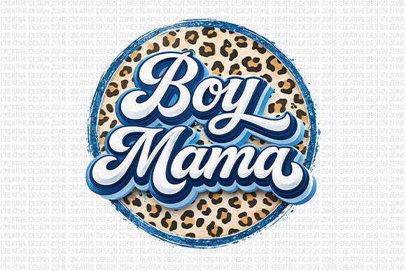Download Boy Mama Design Leopard PNG - Design Collection