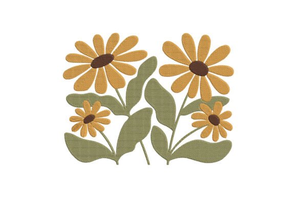 Download Sunflower Embroidery Design - Design Collection