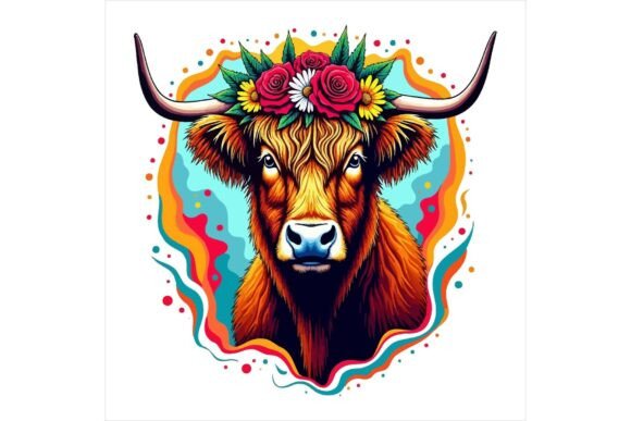 Download Farm Animal Clipart Floral Set - Art Collection